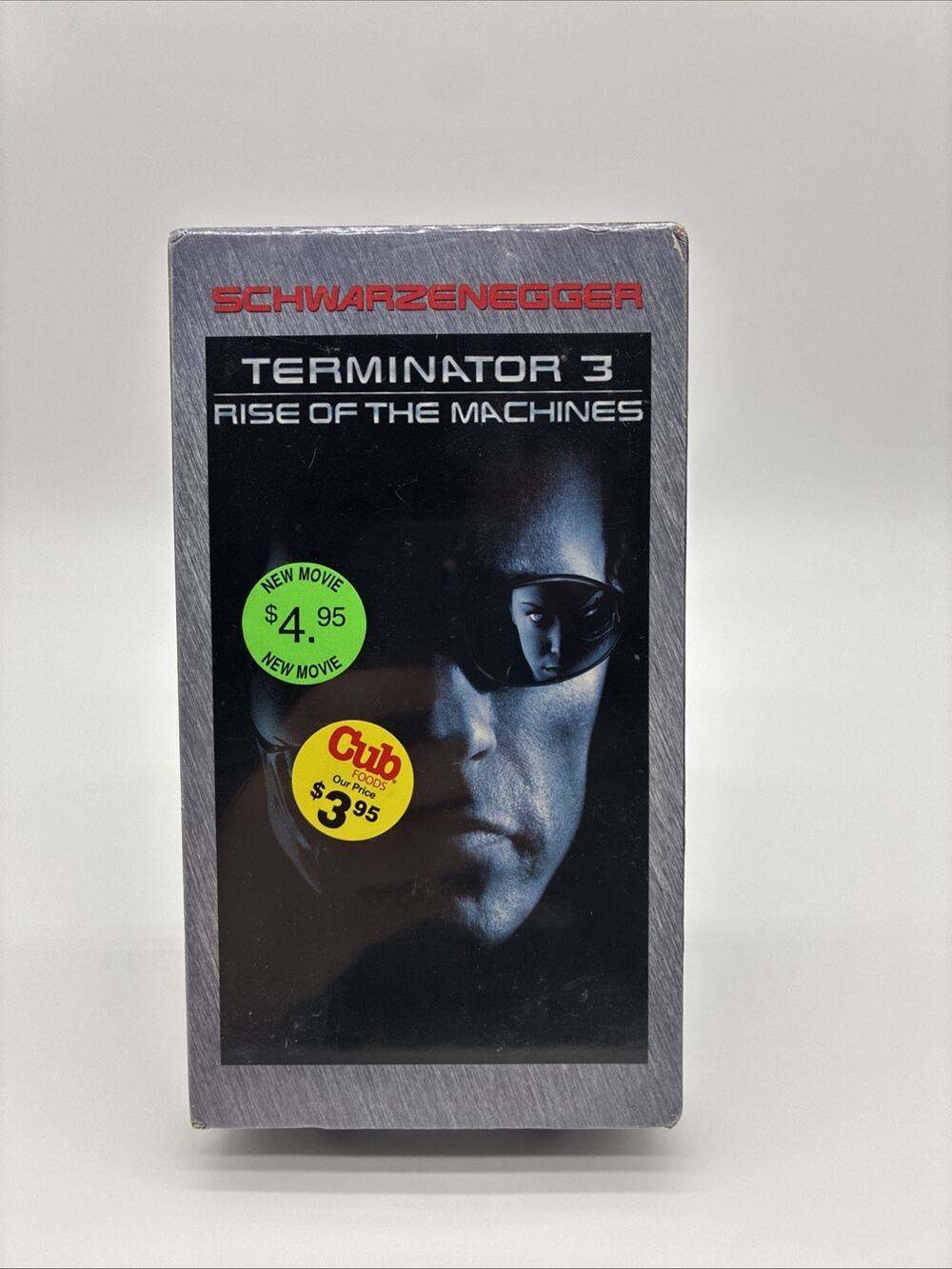 Terminator 3: Rise of the Machines (NEW SEALED VHS 2003) Arnold Schwarzenegger
